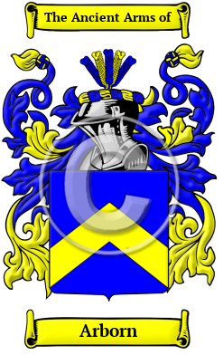 Arborn Family Crest/Coat of Arms