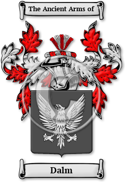 Dalm Family Crest Download (jpg) Legacy Series - 150 DPI