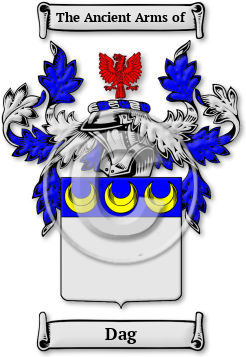 Dag Family Crest Download (JPG) Legacy Series - 600 DPI