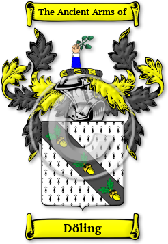 Döling Family Crest Download (JPG) Legacy Series - 600 DPI