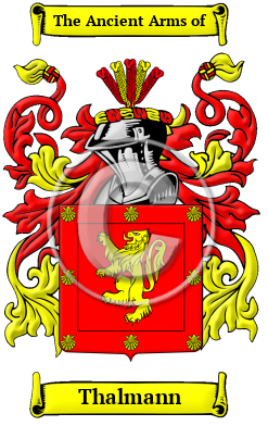 Thalmann Family Crest/Coat of Arms
