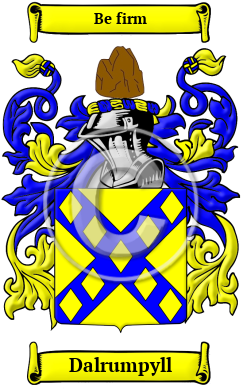 Dalrumpyll Family Crest/Coat of Arms