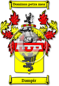 Dampir Family Crest Download (jpg) Legacy Series - 150 DPI