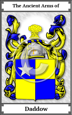 Daddow Family Crest Download (JPG)  Book Plated - 150 DPI