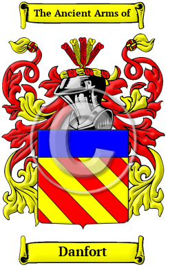 Danfort Family Crest/Coat of Arms