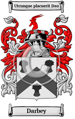 Darbey Family Crest/Coat of Arms