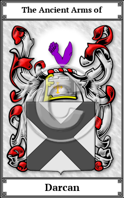 Darcan Family Crest Download (JPG)  Book Plated - 150 DPI
