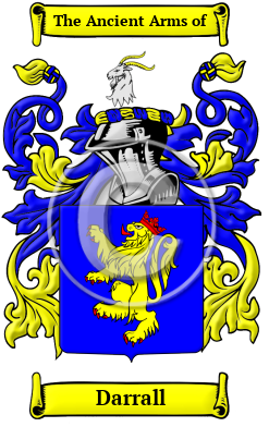 Darrall Family Crest/Coat of Arms