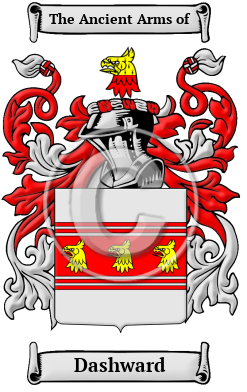 Dashward Family Crest/Coat of Arms