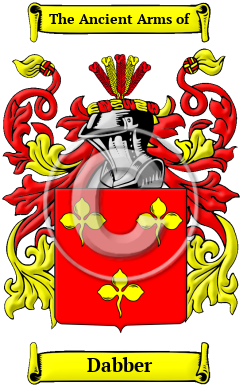 Dabber Family Crest/Coat of Arms