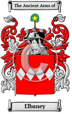 Elbaney Family Crest/Coat of Arms