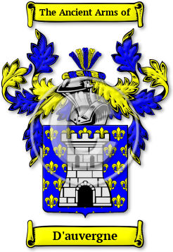 D'auvergne Family Crest Download (jpg) Legacy Series - 150 DPI