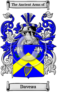 Daveau Name Meaning, Family History, Family Crest & Coats of Arms
