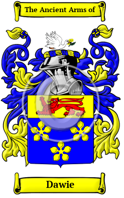 Dawie Family Crest/Coat of Arms