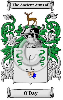 O'Day Family Crest/Coat of Arms