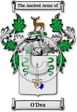 O'Dea Family Crest Download (jpg) Legacy Series - 150 DPI