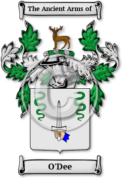 O'Dee Family Crest Download (jpg) Legacy Series - 150 DPI