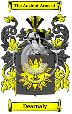 Dearnaly Family Crest/Coat of Arms