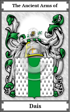 Dais Family Crest Download (JPG)  Book Plated - 150 DPI