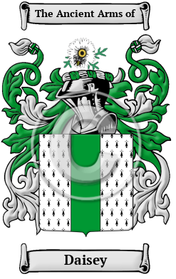 Daisey Family Crest/Coat of Arms