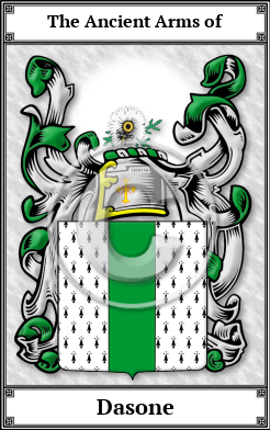 Dasone Family Crest Download (JPG)  Book Plated - 150 DPI