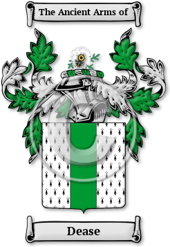 Dease Family Crest Download (JPG) Legacy Series - 600 DPI