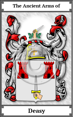 Deasy Family Crest Download (JPG)  Book Plated - 150 DPI