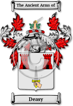 Deasy Family Crest Download (jpg) Legacy Series - 150 DPI
