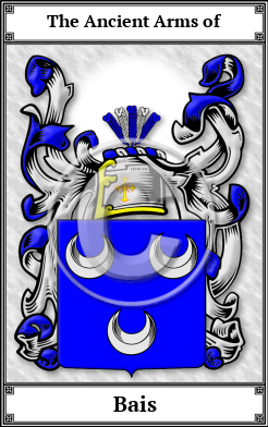 Bais Family Crest Download (JPG)  Book Plated - 150 DPI