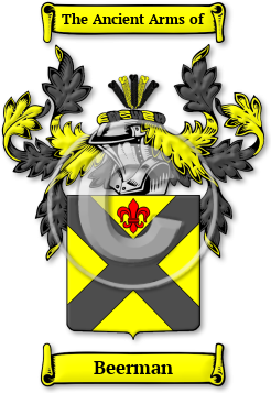 Beerman Family Crest Download (jpg) Legacy Series - 150 DPI