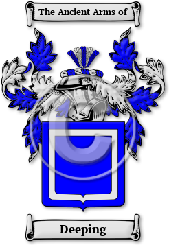 Deeping Family Crest Download (jpg) Legacy Series - 150 DPI
