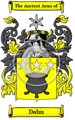 Dahn Family Crest/Coat of Arms