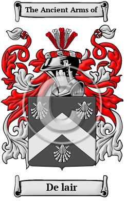 De lair Family Crest/Coat of Arms