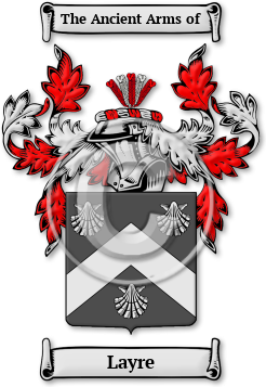 Layre Family Crest Download (JPG) Legacy Series - 600 DPI