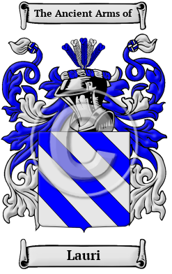 Lauri Family Crest/Coat of Arms