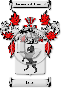 Lore Family Crest Download (jpg) Legacy Series - 150 DPI