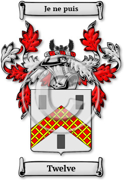 Twelve Family Crest Download (JPG) Legacy Series - 600 DPI