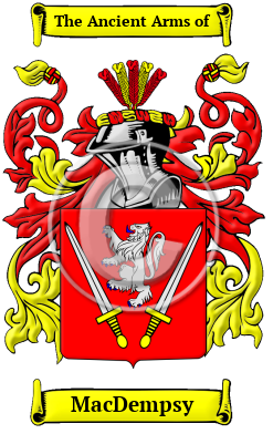 MacDempsy Family Crest/Coat of Arms