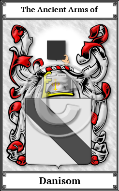 Danisom Family Crest Download (JPG) Book Plated - 600 DPI