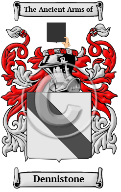 Dennistone Family Crest/Coat of Arms