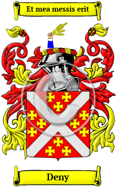 Deny Family Crest/Coat of Arms