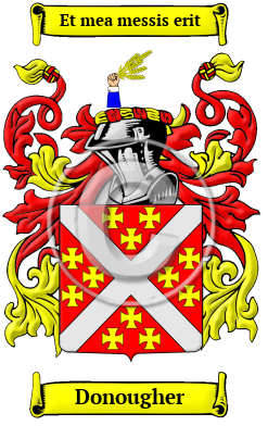 Donougher Family Crest/Coat of Arms