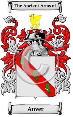 Anver Family Crest/Coat of Arms