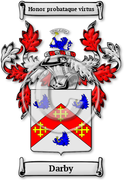 Darby Family Crest Download (JPG) Legacy Series - 600 DPI