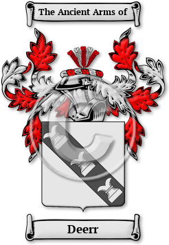 Deerr Family Crest Download (jpg) Legacy Series - 150 DPI