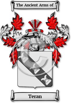 Teran Family Crest Download (jpg) Legacy Series - 150 DPI
