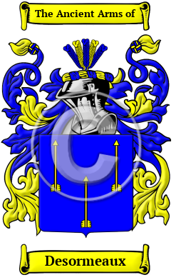 Desormeaux Family Crest/Coat of Arms