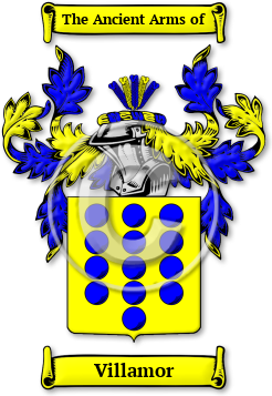 Villamor Family Crest Download (jpg) Legacy Series - 150 DPI