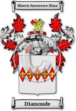 Diamonde Family Crest Download (jpg) Legacy Series - 150 DPI