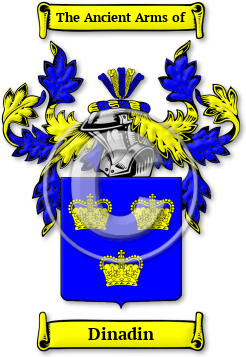 Dinadin Family Crest Download (jpg) Legacy Series - 150 DPI